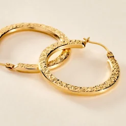 Créoles Mauri Or Jaune