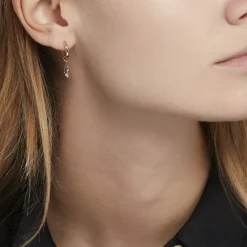 Créoles Meira Plaqué Or Jaune