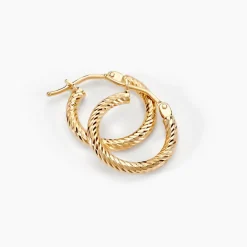 Créoles Merraine Or Jaune