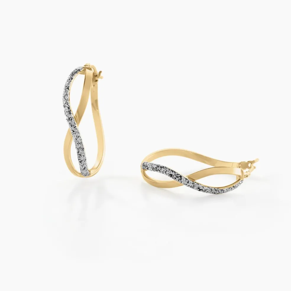 Créoles Micha Or Bicolore