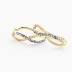 Créoles Micha Or Bicolore