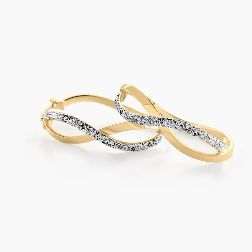 Créoles Micha Or Bicolore