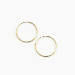 Créoles Muses Or Jaune