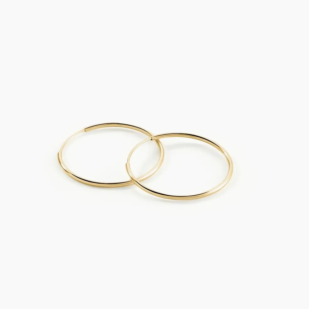 Créoles Muses Or Jaune