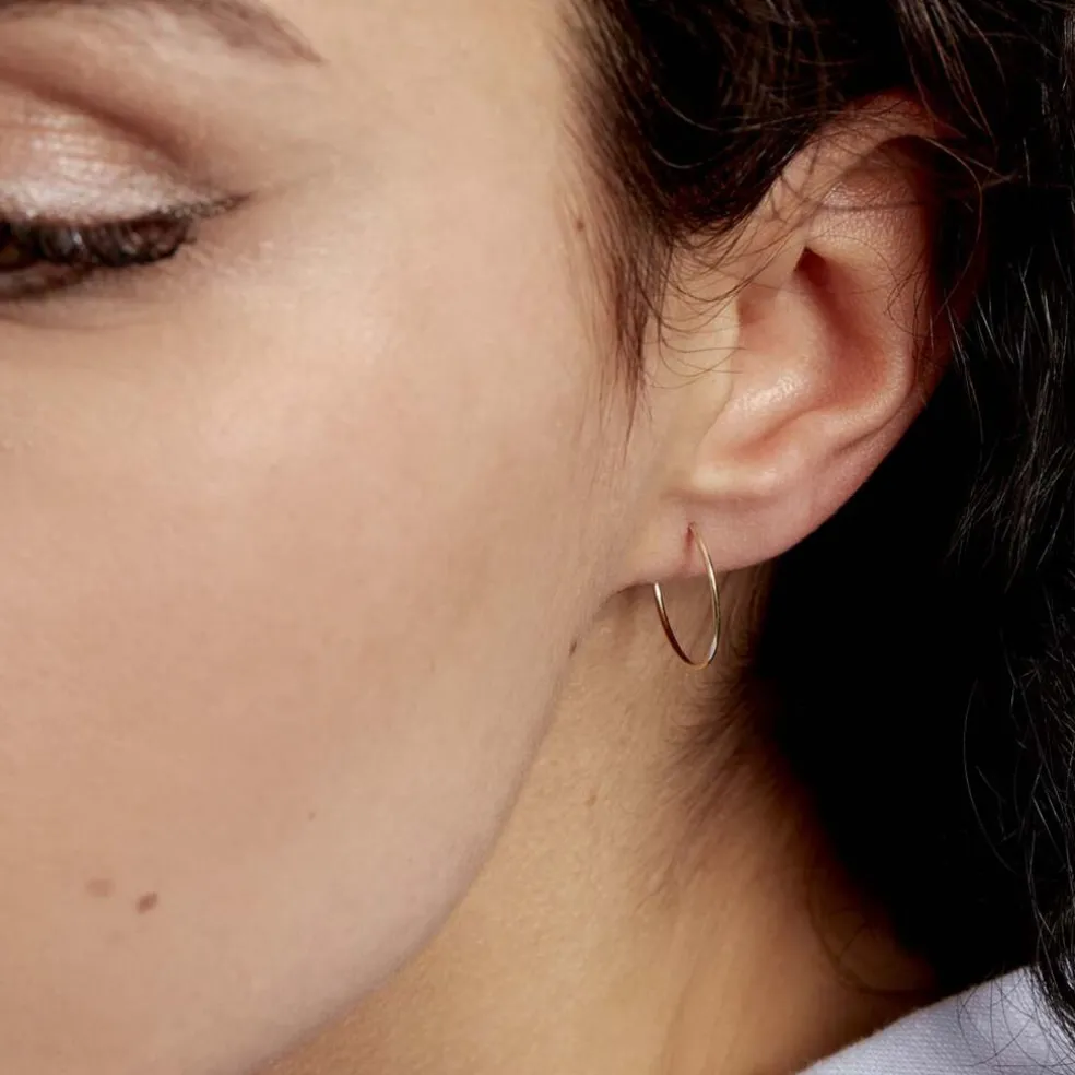 Créoles Muses Or Jaune