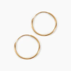 Créoles Muses Or Jaune