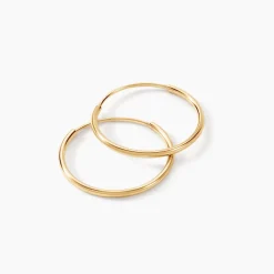 Créoles Muses Or Jaune