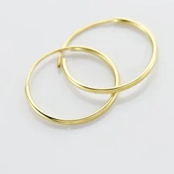 Créoles Muses Or Jaune