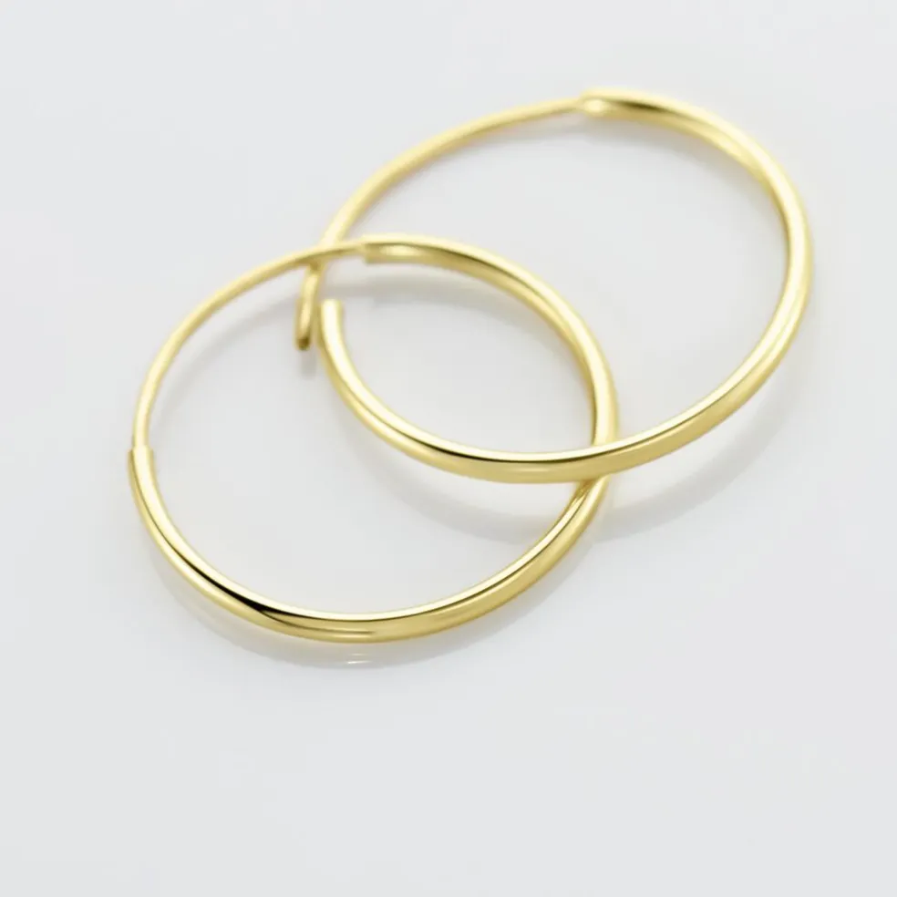 Créoles Muses Or Jaune