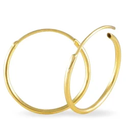 Créoles Muses Or Jaune