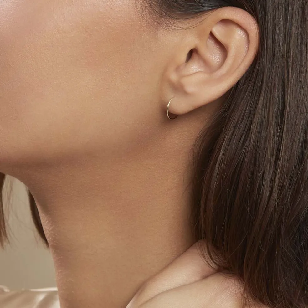 Créoles Muses Or Jaune