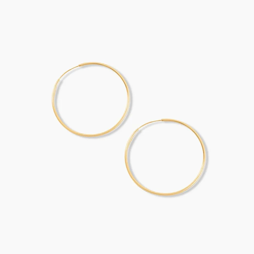 Créoles Muses Or Jaune