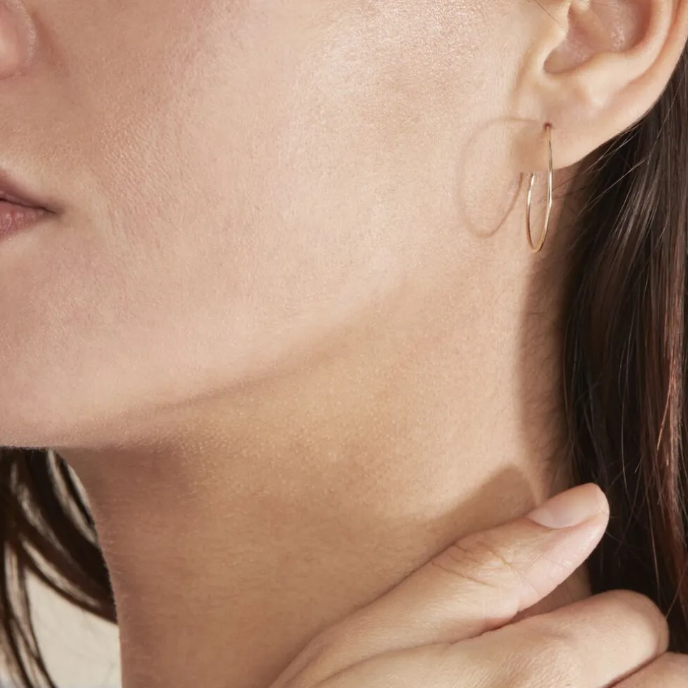 Créoles Muses Or Jaune