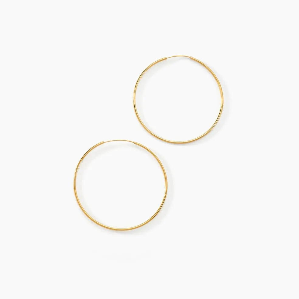 Créoles Muses Or Jaune