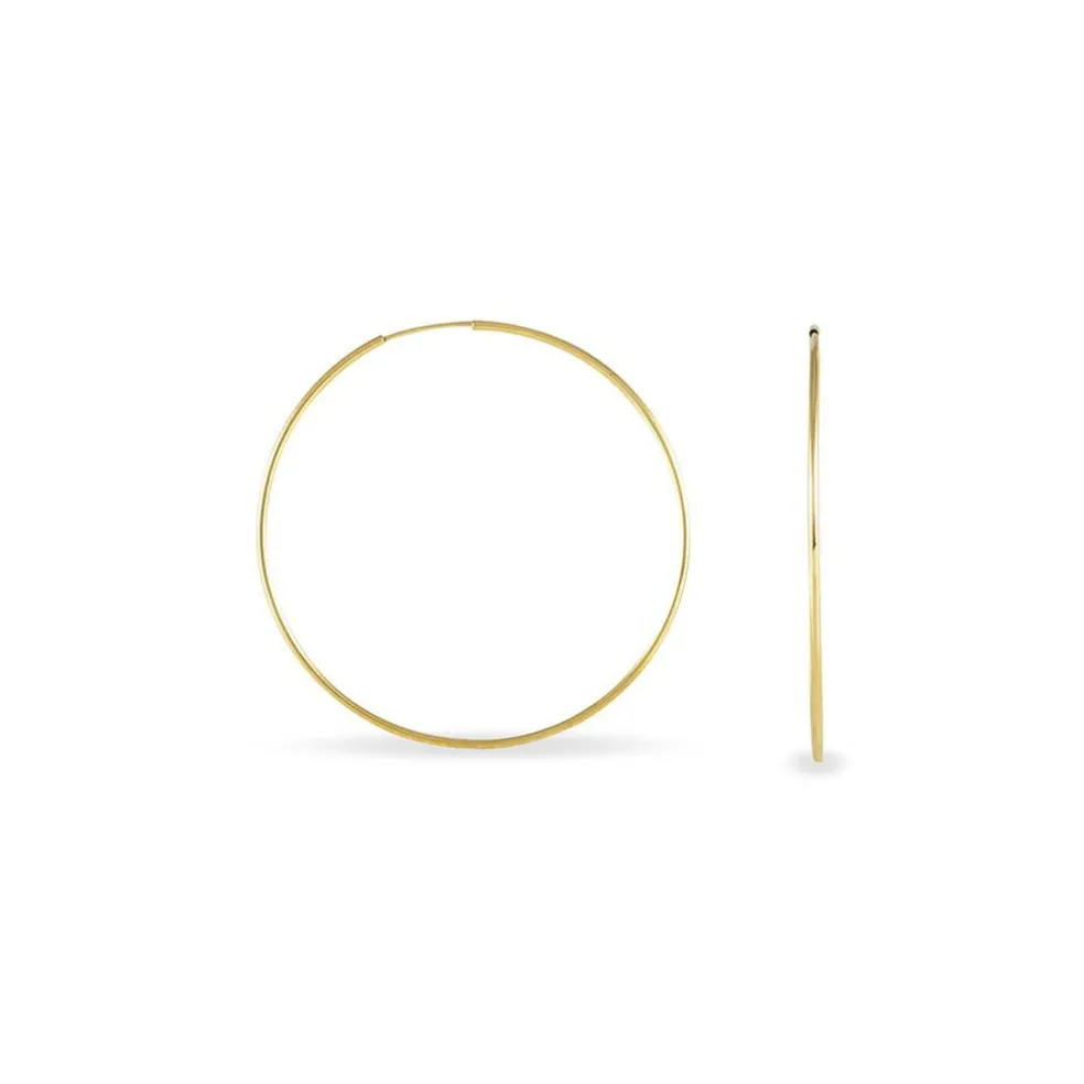 Créoles Muses Or Jaune