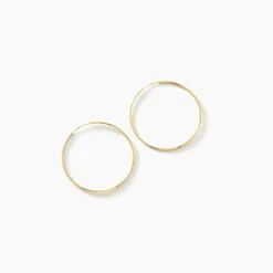 Créoles Muses Or Jaune