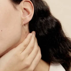 Créoles Muses Or Jaune