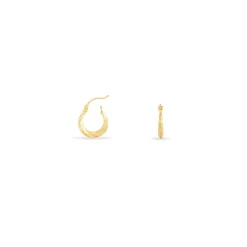 Créoles Or Jaune Anaitz