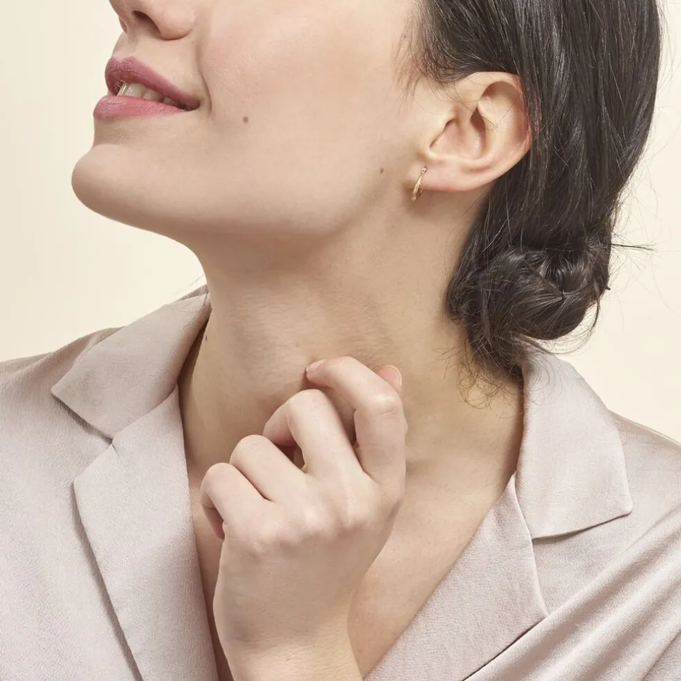 Créoles Or Jaune Anaitz