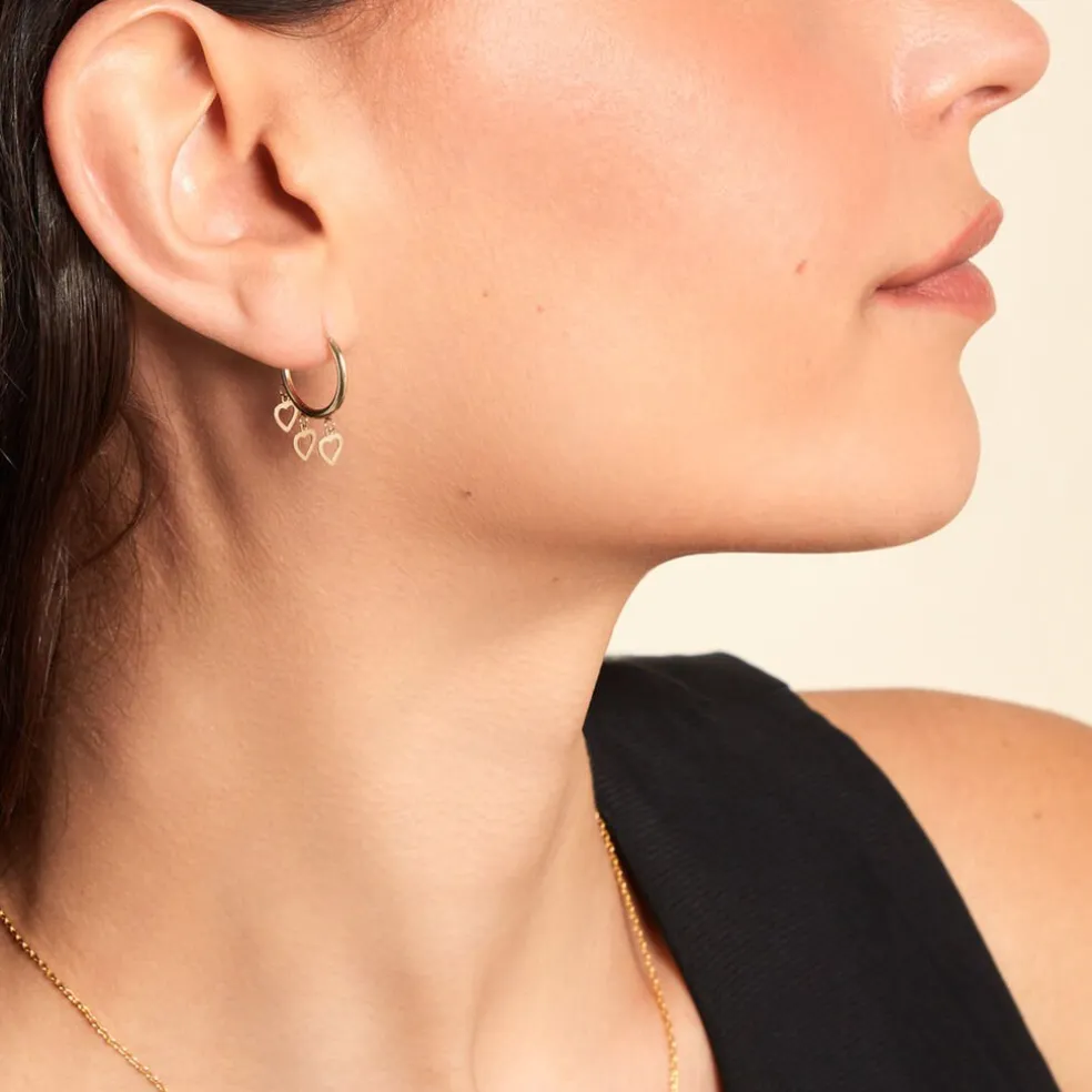 Créoles Orinthia Or Jaune