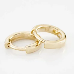 Créoles Plaqué Or Eva