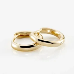 Créoles Plaqué Or Eva