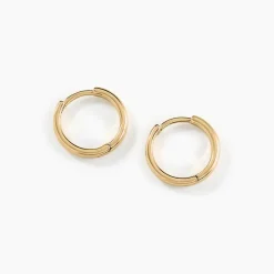 Créoles Plaqué Or Eva