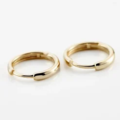 Créoles Plaqué Or Eva