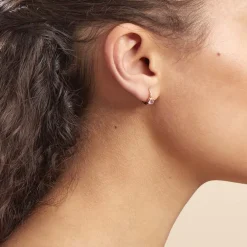 Créoles Plaqué Or Laurick Oxydes De Zirconium