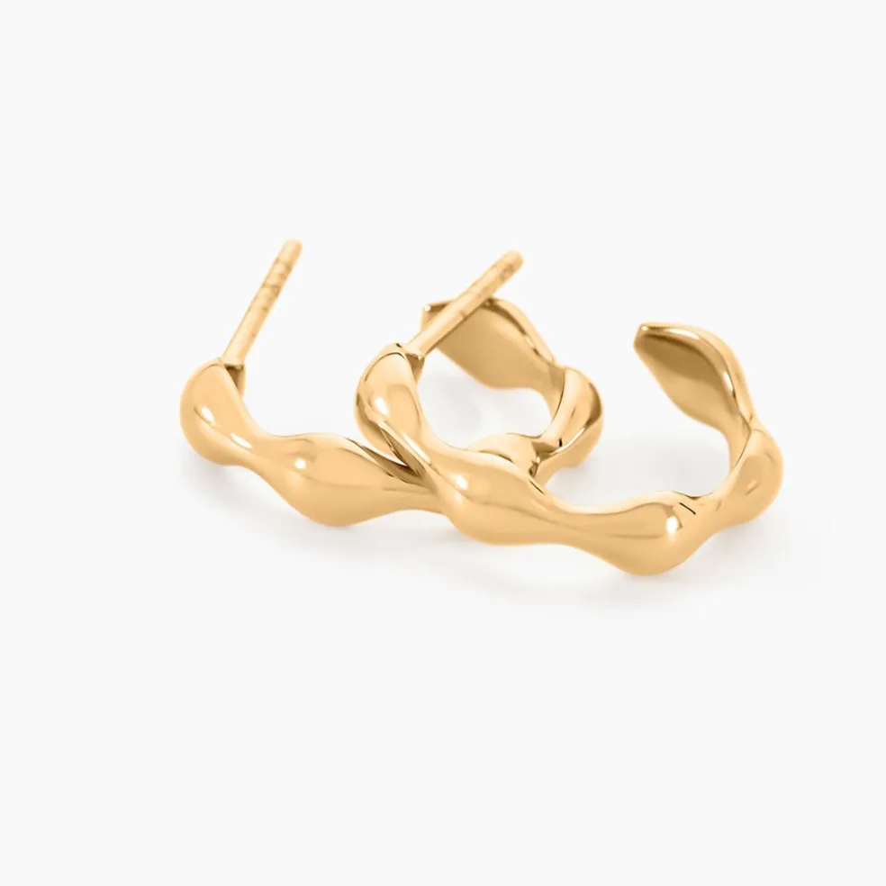 Créoles Sedonia Plaqué Or Jaune