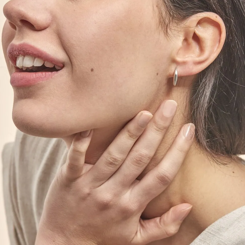 Créoles Shalana Or Blanc