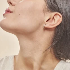 Créoles Shalana Or Blanc