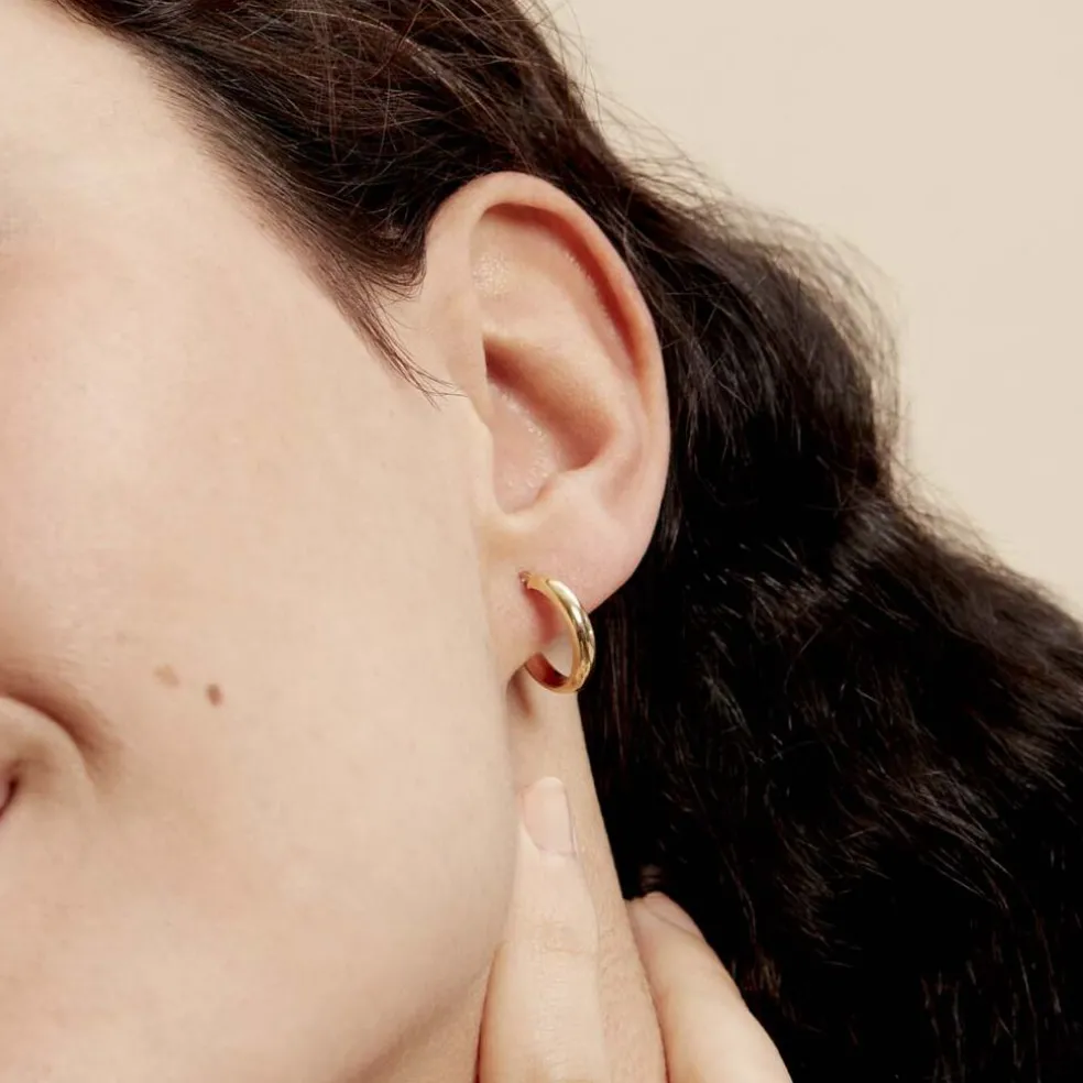 Créoles Shalana Or Jaune