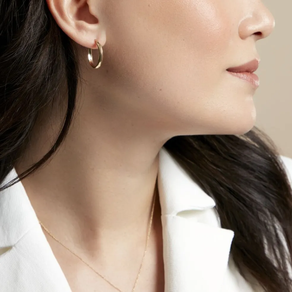 Créoles Shalana Or Jaune