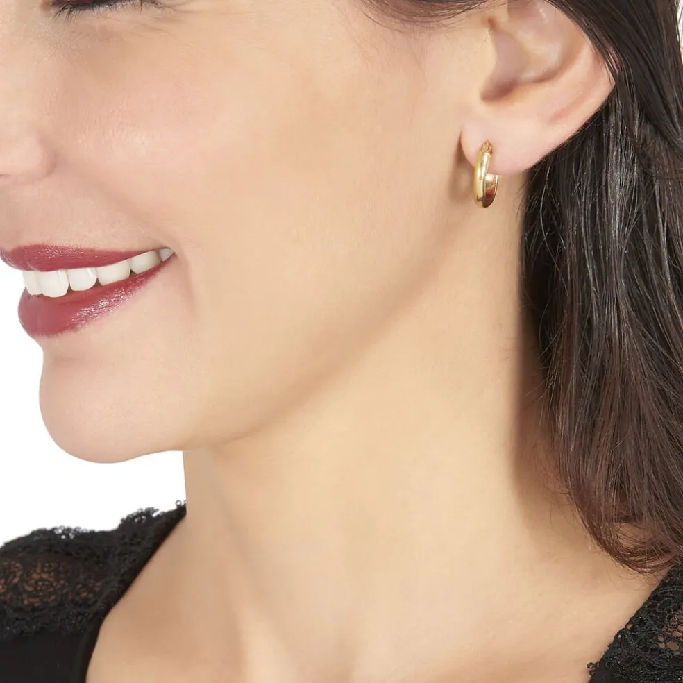 Créoles Shalana Or Jaune