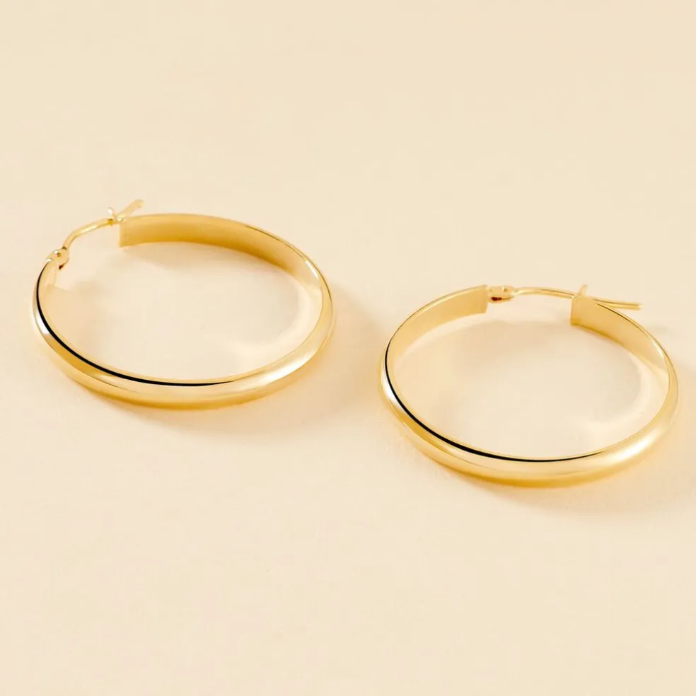 Créoles Shalana Or Jaune