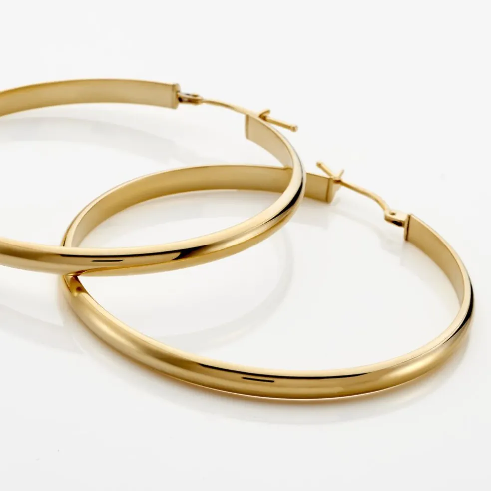 Créoles Shalana Or Jaune