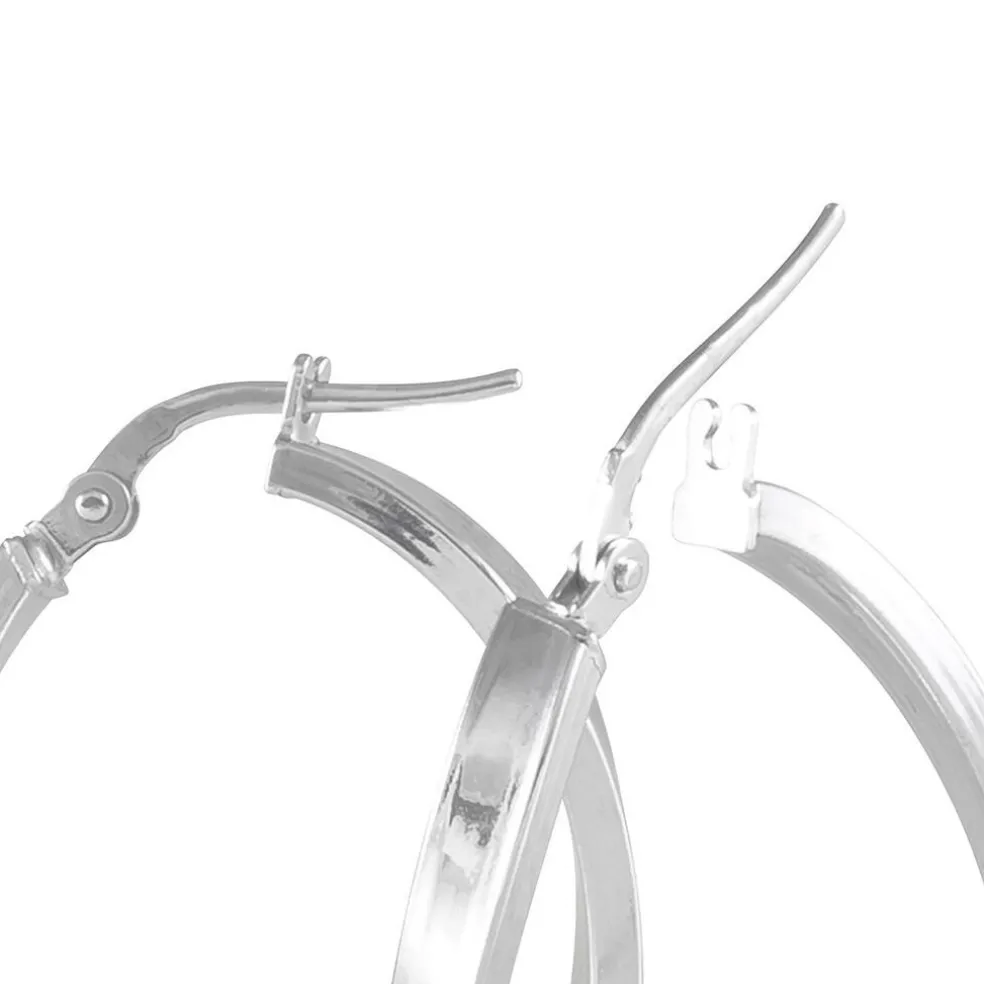 Créoles Silla Or Blanc