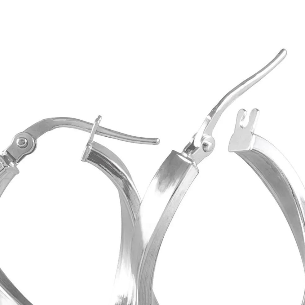 Créoles Silla Or Blanc