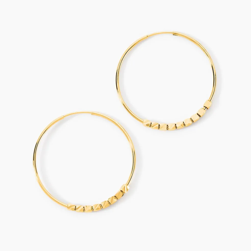 Créoles Spiro Or Jaune