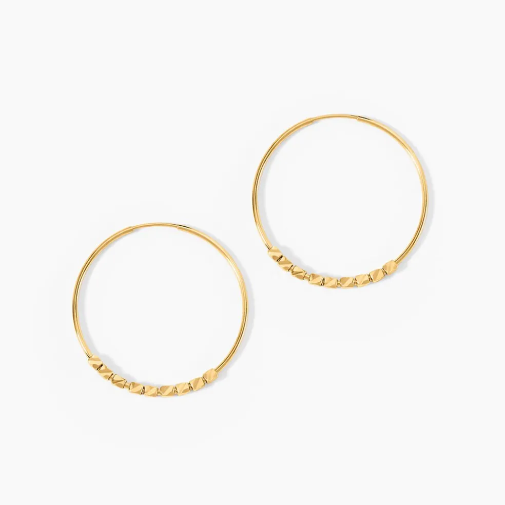 Créoles Spiro Or Jaune