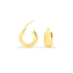 Créoles Telly Or Jaune