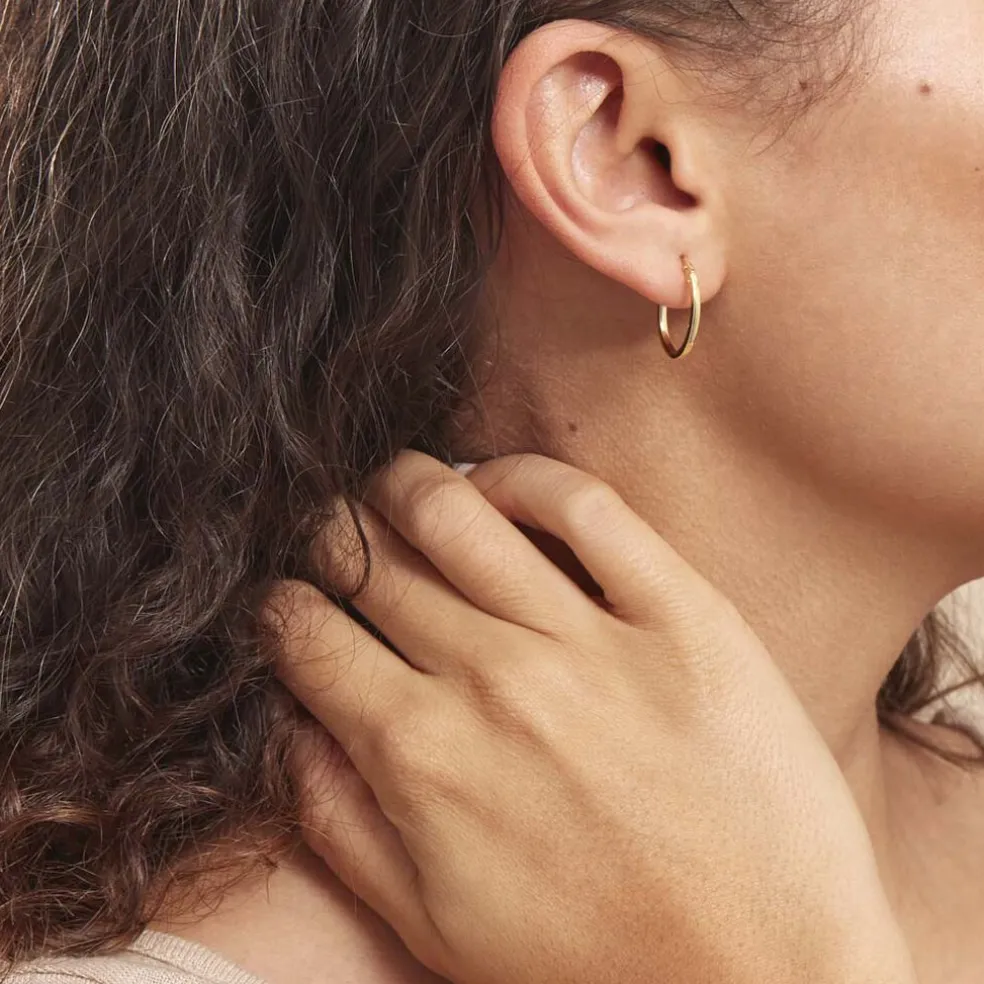 Créoles Telya Or Jaune