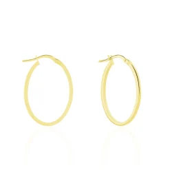 Créoles Telya Or Jaune