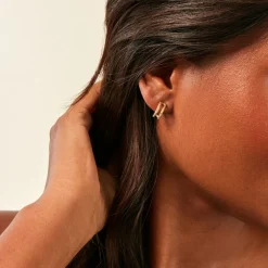 Créoles Thalassa Plaqué Or Jaune