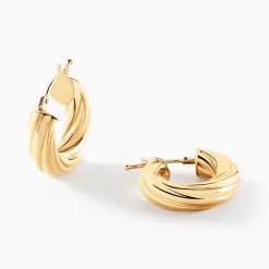 Créoles Thiago Or Jaune