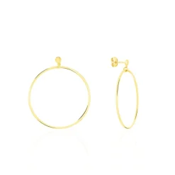 Créoles Tia Geometrique Or Jaune