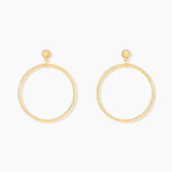 Créoles Tia Geometrique Or Jaune