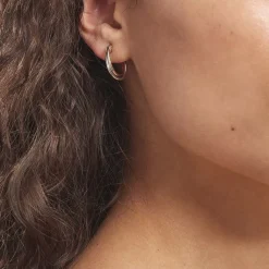 Créoles Tita Or Bicolore