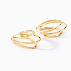 Créoles Trish Or Jaune